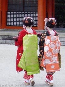 Heian Jingu Shrine - Maiko