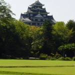 Okayama Castle from Korakuen Garden