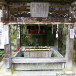 Temizuya at Chomeiji Temple