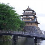 The Bridge and Main Keep of Takashima Castle