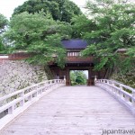 The Bridge and Kabuki-mon Gate at Takashima Castle