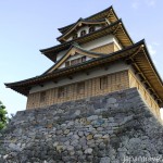 The Main Castle Keep at Takashima Castle