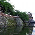 Takashima Castle Corner Turret Bridge and Keep