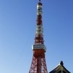 Tokyo Tower from Zojoji Temple