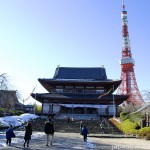 Zojoji Temple with Tokyo Tower