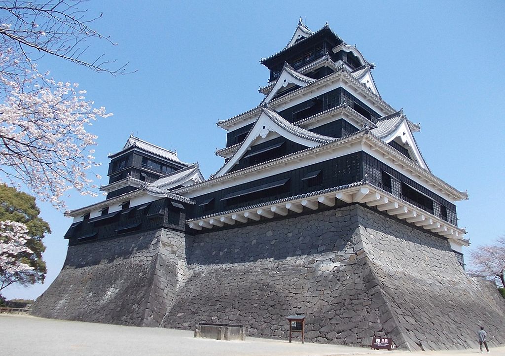 The main keep of Kumamoto Castle