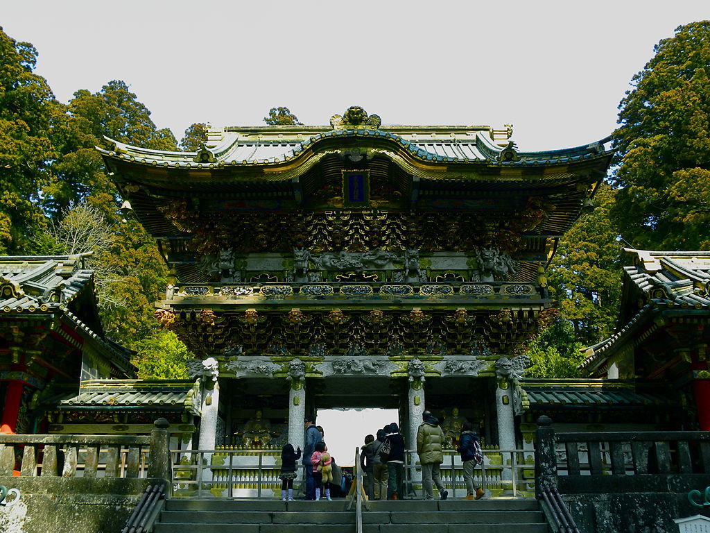 The Yomeimon gate of Toshogu shrine