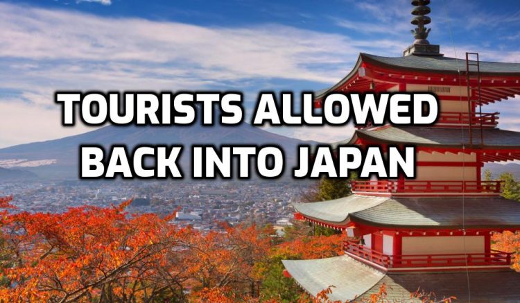 Tourists Allowed Back into Japan