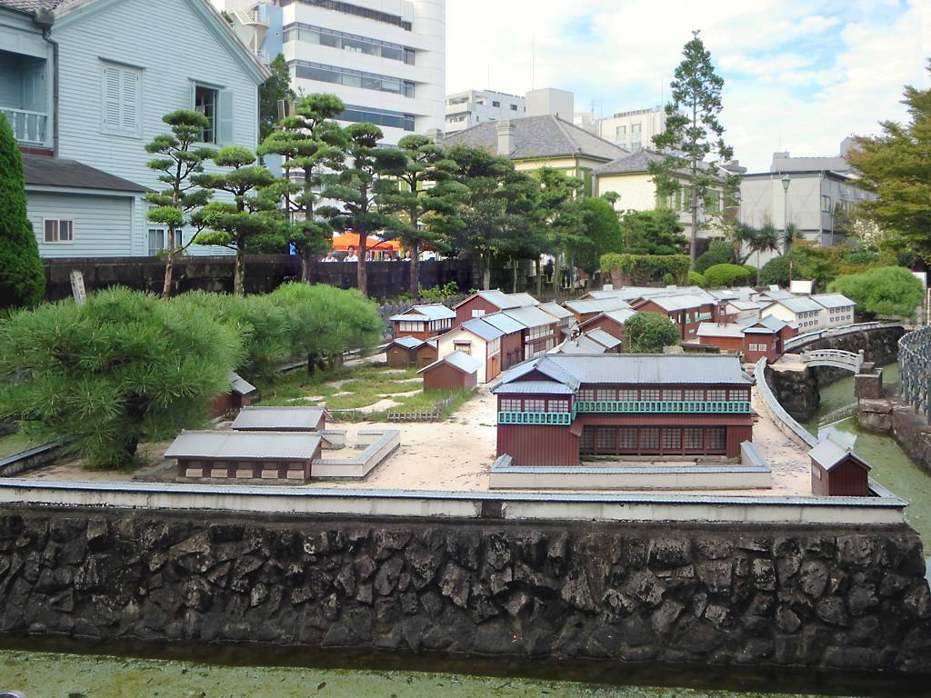 Model of Dejima in Nagasaki